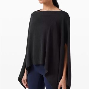 lululemon athletica Black Women's Poncho Sweater